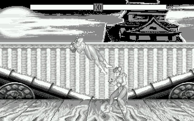 STrEet Fighter II atari screenshot